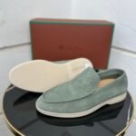 Loro Piana Summer Walk Loafers (Mentha/Light Green)