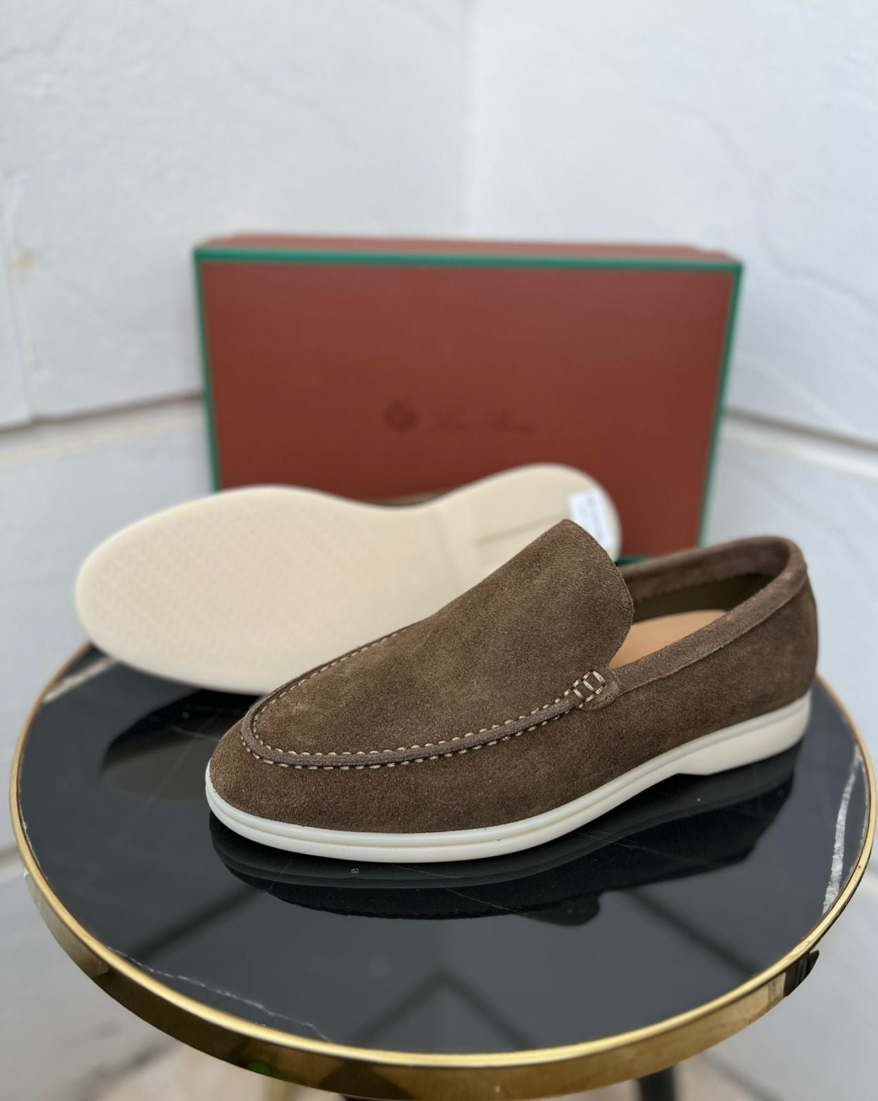 IMG-20260427-WA0593_540664ed-9119-4dc5-abf9-587fa3115a6f Loro Piana Summer Walk Loafer (Woven Beige Suede) - Image 1