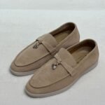 Loro Piana Summer Walk Loafer (Sand / Beige Suede)