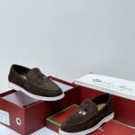 Loro Piana Summer Walk (Chocolate/Dark Brown)