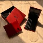 Ferrari Smooth Leather Bi-Fold Wallet (Red / Rosso Corsa)