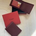 Cartier Must de Cartier Bi-Fold Wallet (Burgundy / Bordeaux)
