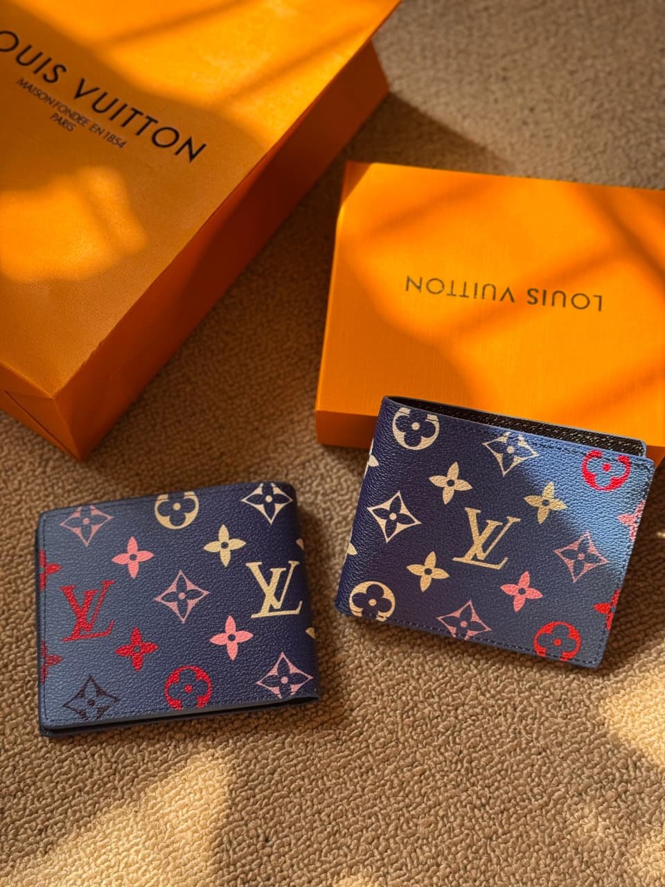 IMG-20260604-WA0189_6afba738-ee66-43db-a841-a9f2f18151c2 Louis Vuitton Multiple Wallet Monogram Ink (Navy Blue/Multicolor) - Image 1