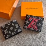 Louis Vuitton Multiple Wallet Monogram Chalk (Black/White/Red)