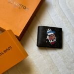Louis Vuitton Multiple Wallet Monogram Eclipse Comics Trunk (Black/Multicolor)