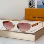 Louis Vuitton Z3179U LV Confetti Oval Sunglasses ✨