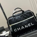 Chanel Vintage CHANEL ULTRA RARE 1994-1996 diamond-quilted holdall bag 🖤