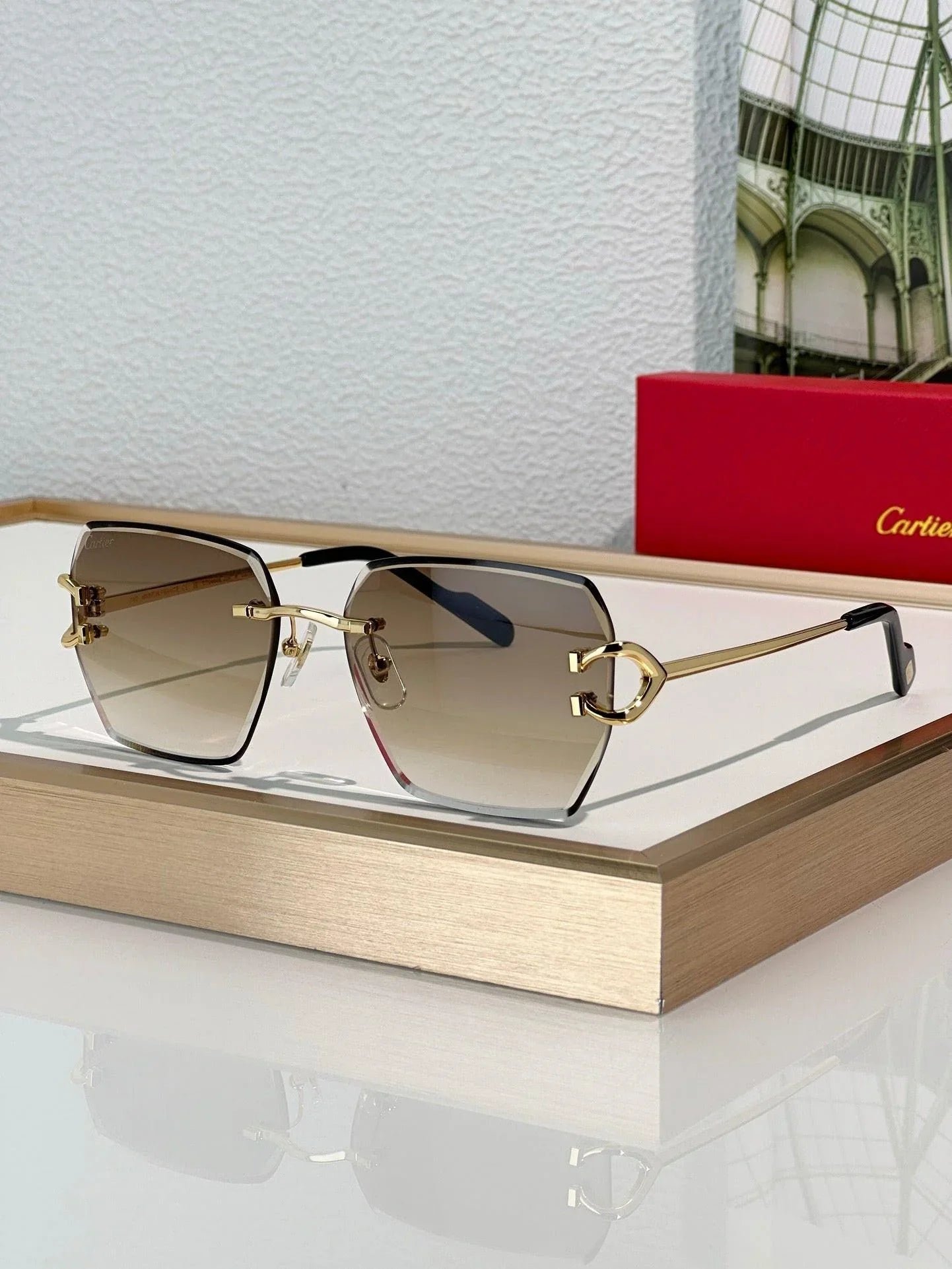 Image132_99c88778-0f5c-41ae-9f4e-9611b76b0614 Cartier PREMIÈRE DE CARTIER CT0466S Sunglasses 🐆 - Image 1