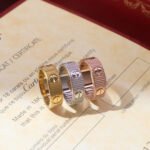 Cartier 18K Gold Plated LOVE Ring yellow-rose-silver ✨