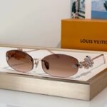 Louis Vuitton Z3186U LV Dazzling Oval Sunglasses ✨