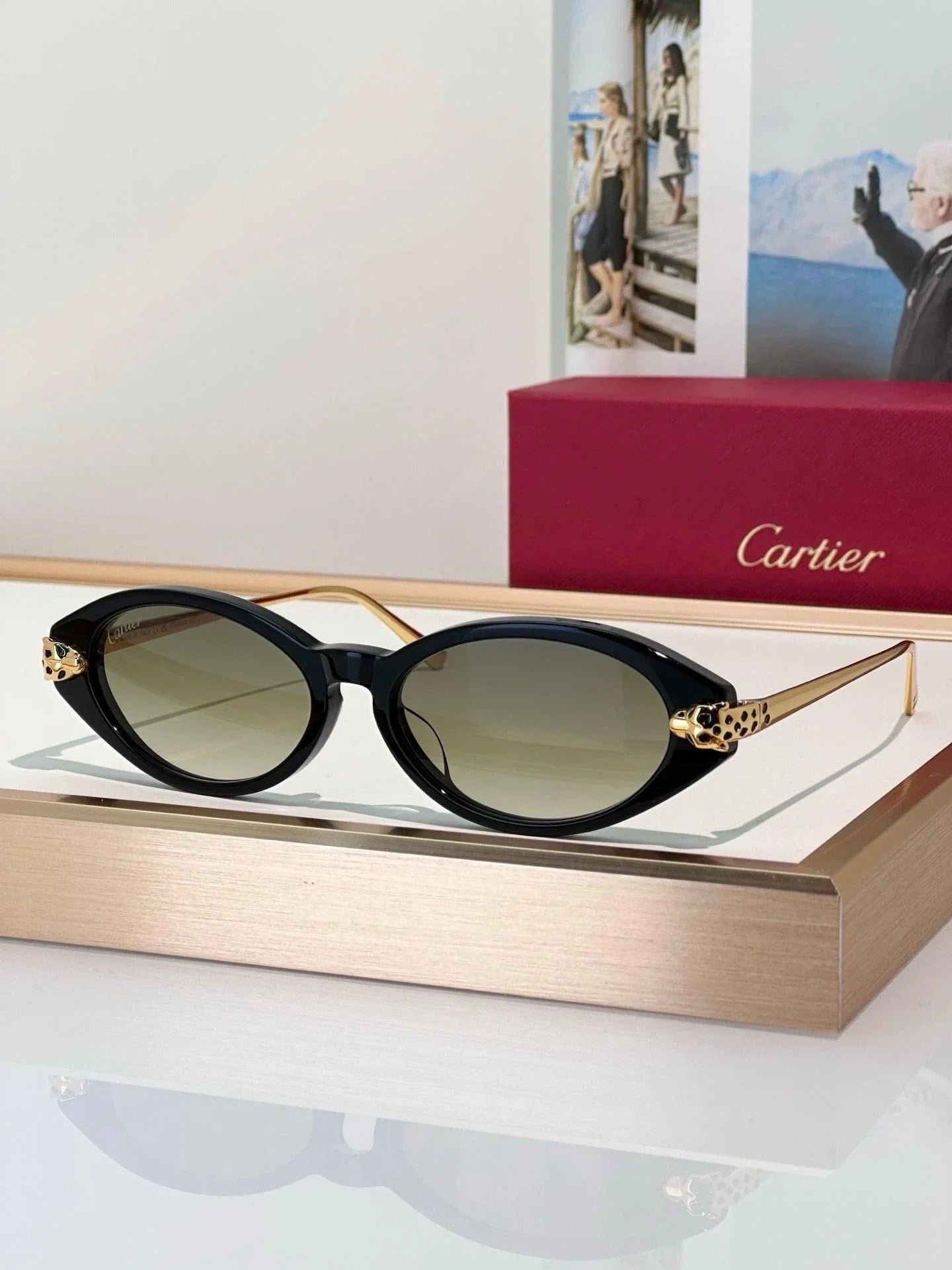 Image17_f0aee726-ceec-41c6-8864-a5f3821e3ae4 Cartier PREMIÈRE DE CARTIER CT0634S Sunglasses 🐆 - Image 1