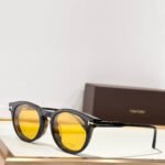 TOM FORD 5823-H 001 50 Blue Light Eyewear & Magnetic Clip-On Sunglasses 🔱