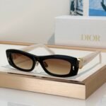 DIOR Dior Initials S1F Black Rectangular Sunglasses✨
