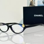 CHANEL 3099 Eyeglasses Camellia CC logo cateye frame Eyewear 🖤