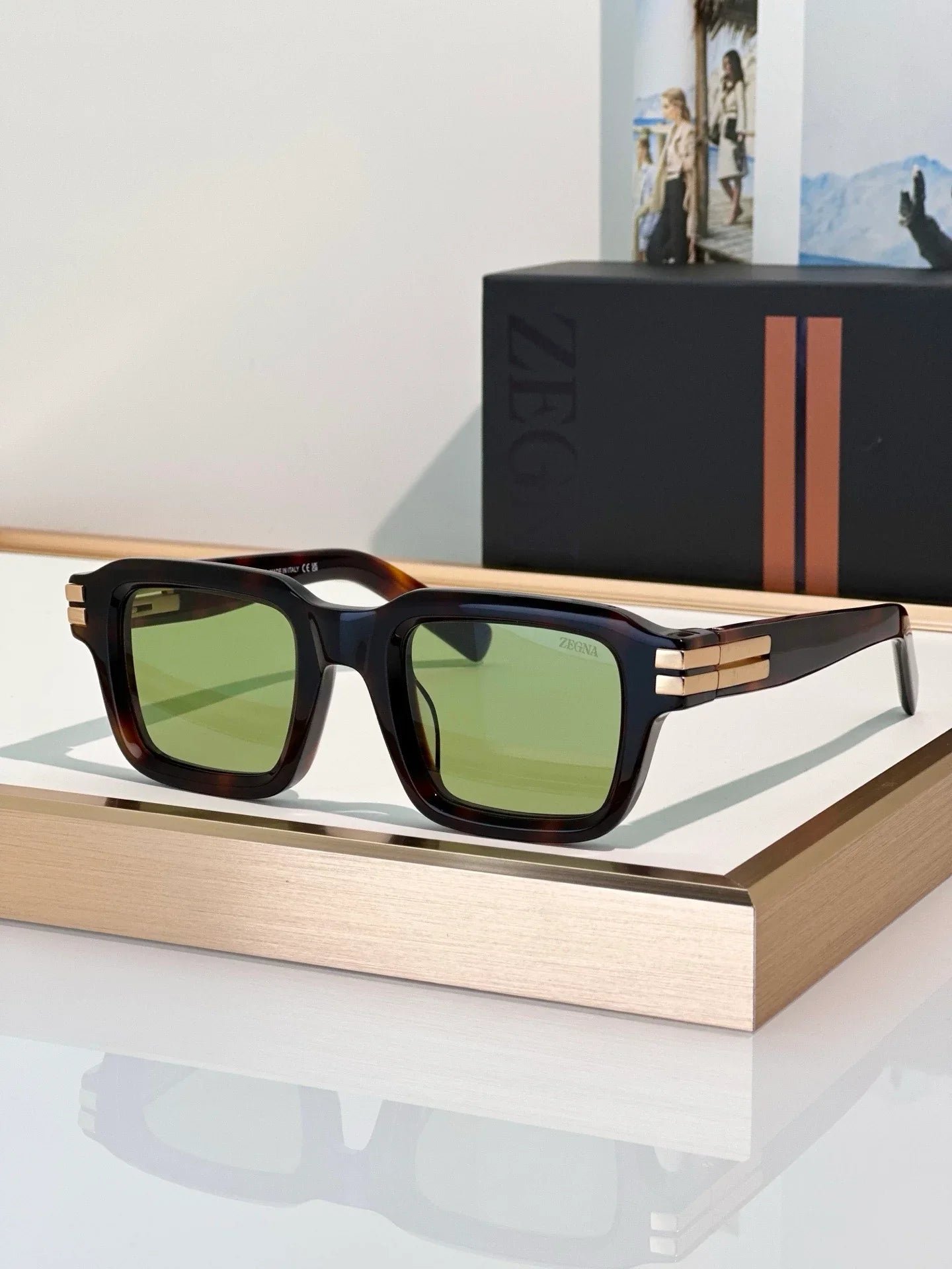 Image38_b91a2a8f-8353-421b-af37-8ac359fb4f86 ZEGNA EZ0283 52N Sunglasses 🕶️ - Image 1
