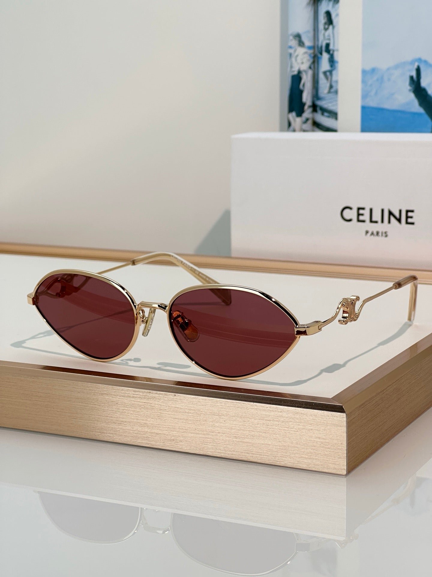 Image47_49160de9-5b4e-4c71-8061-936dcf86a226 CELINE CL40354U Wire 01 Sunglasses ✨ - Image 1