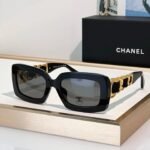 CHANEL 9183 EXCLUSIVE RECTANGLE SUNGLASSES - Chanel Eyewear 🖤