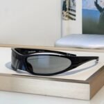 BALENCIAGA BB0383S-001 - UNISEX PANTOS Sunglasses🖤
