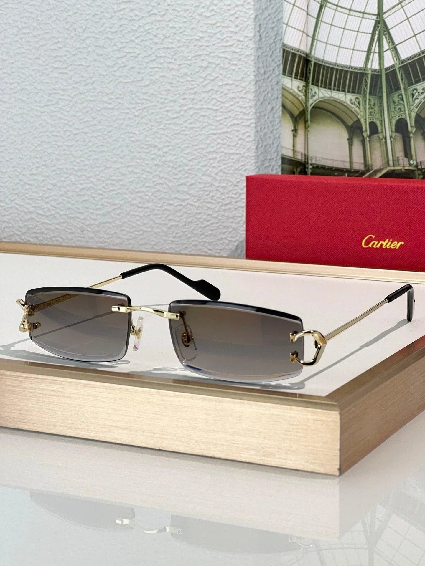 Image5_39a9d3b6-d844-4b39-af30-b48153237540 Cartier PREMIÈRE DE CARTIER CT0465S Sunglasses 🐆 $1200 - Image 1