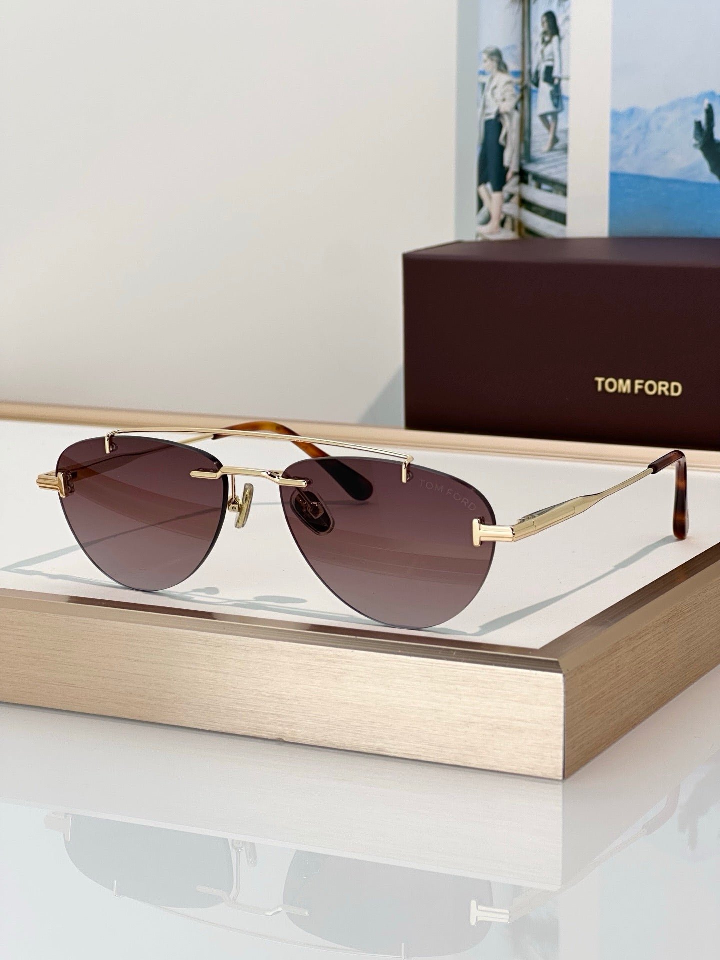 Image7_8efdf44e-4244-4cc4-9504-d5ced9e3df84 TOM FORD ASTOR-02 TF1356 Sunglasses 🔱 - Image 1