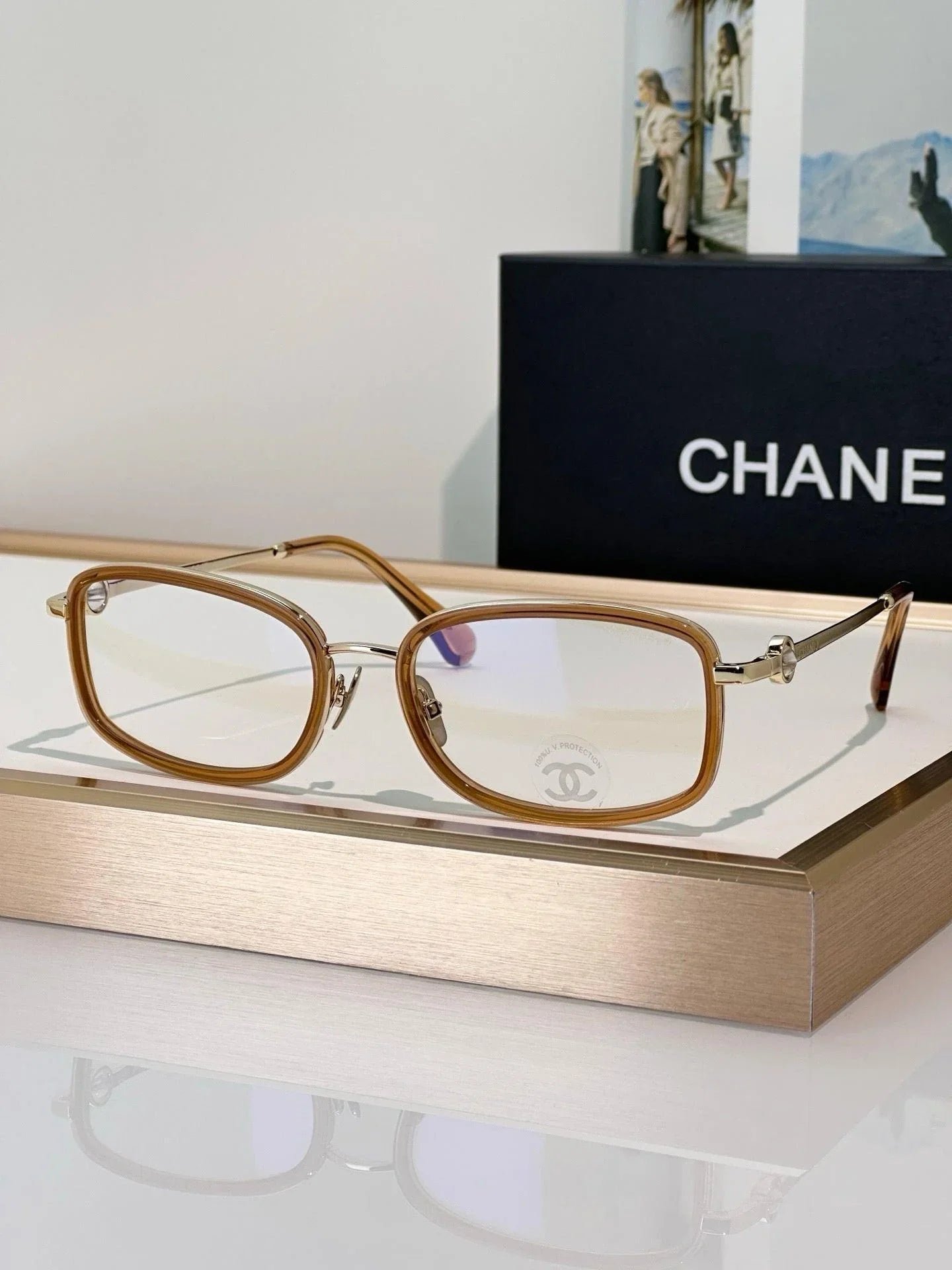 Image89_ed176563-812b-4ed3-84bf-dfe4f969697b CHANEL 2221 RECTANGLE Glasses 🖤 - Image 1