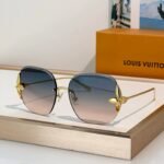 Louis Vuitton Z3169U Flower Edge Metal Square Sunglasses ✨