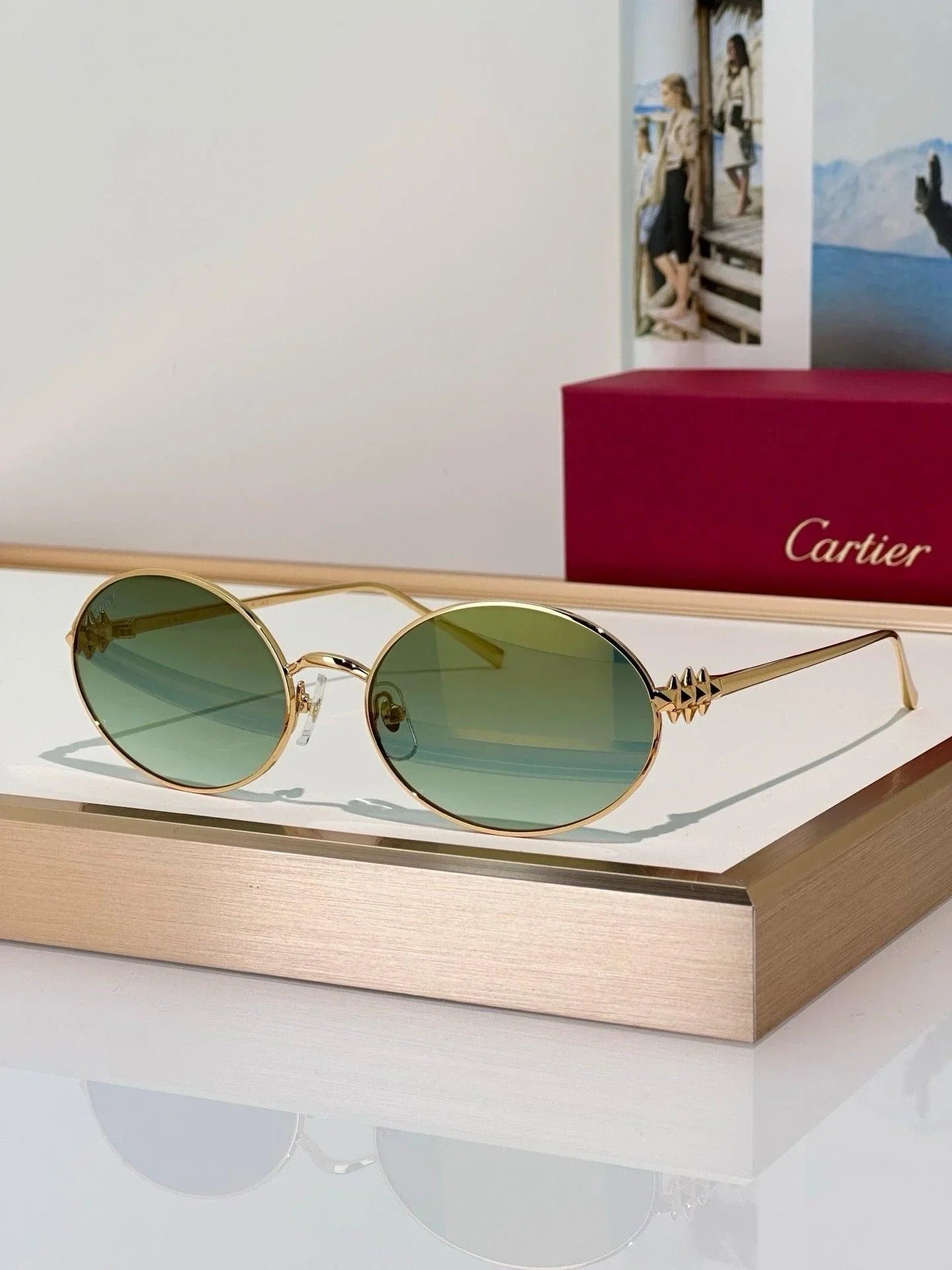 Image9_f58ef62a-e16a-4e87-9c93-64243b8d7c19 Cartier PREMIÈRE DE CARTIER CT0644S Sunglasses 🐆 - Image 1
