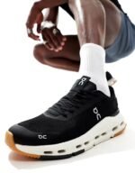 On Running Cloudnova Black & White Sneakers - Image 2