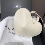 Alaïa 368 Crossbody Bag – Ivory, 22 cm