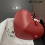 Alaïa 368 Top Handle Bag – Red, 22 cm