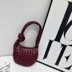 Bottega Veneta 9910-3 Mini Bag – Burgundy, 19 cm