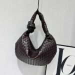 Bottega Veneta 9910 Hobo Bag – Dark Brown, 45 cm
