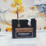 Burberry 719 Tote Bag – Black and Brown, 36 cm