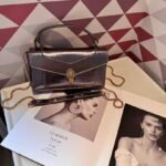 Bvlgari 5029 Top Handle Bag – Metallic Bronze, 20 cm