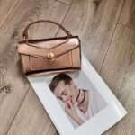 Bvlgari 5061-1 Top Handle Bag – Rose Gold, 19 cm