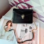 Bvlgari 5083 Top Handle Bag – Black, 20 cm