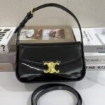 Celine 2433 Shoulder Bag – Black, 23 cm