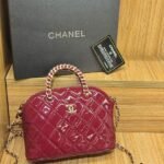 Chanel 2872 Top Handle Bag – Burgundy, 20 cm