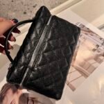 Chanel 5070 Top Handle Bag – Black, 20 cm