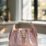 Chanel C2512 Shoulder Bag – Light Pink, 25 cm