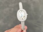 Baignoire 2024 24.6mm Silver Diamond Bezel White Dial - Image 2