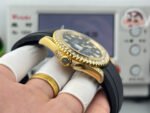 Rolex Yacht-Master 42mm Gold Case Diamond Bezel - Image 3