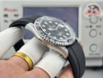 Rolex Yacht-Master 42mm Black Dial Multi Color Diamond - Image 3