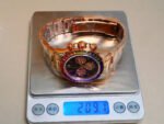 Rolex Daytona 40mm Rose Gold Rainbow Case Black Dial - Image 3