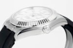 Rolex Sky-Dweller 42mm Stainless Steel Case White Dial Rubber Strap - Image 2