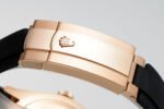Rolex Sky-Dweller 42mm Rose Gold Case Brown Dial Rubber Strap - Image 2