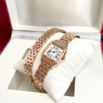 Panthere 22mm Pink Gold Diamond Bezel Double Chain 44cm - Image 2