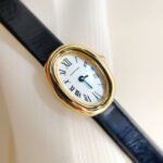 Baignoire Gold Case Black Leather Strap - Image 3