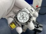 Rolex 25 Daytona 40mm Silver Black White - Image 3