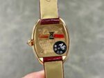 Baignoire Gold Case Red Leather Strap - Image 2